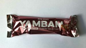 Body Attack YAMBAM Bar Strawberry Vanilla Peanut