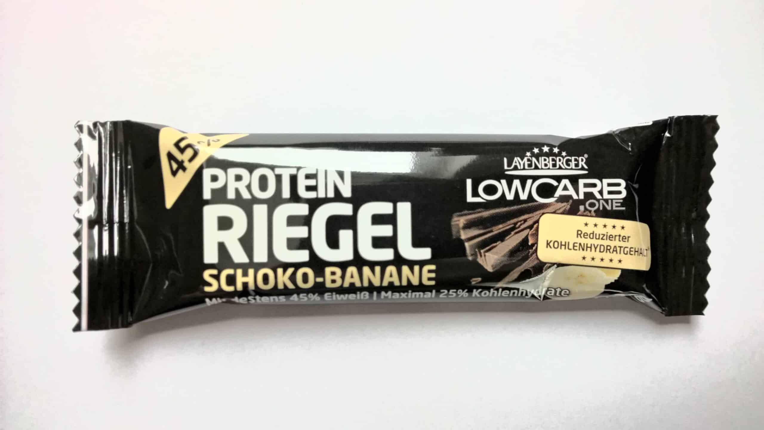 Layenberger LowCarb.one Protein-Riegel Schoko-Banane