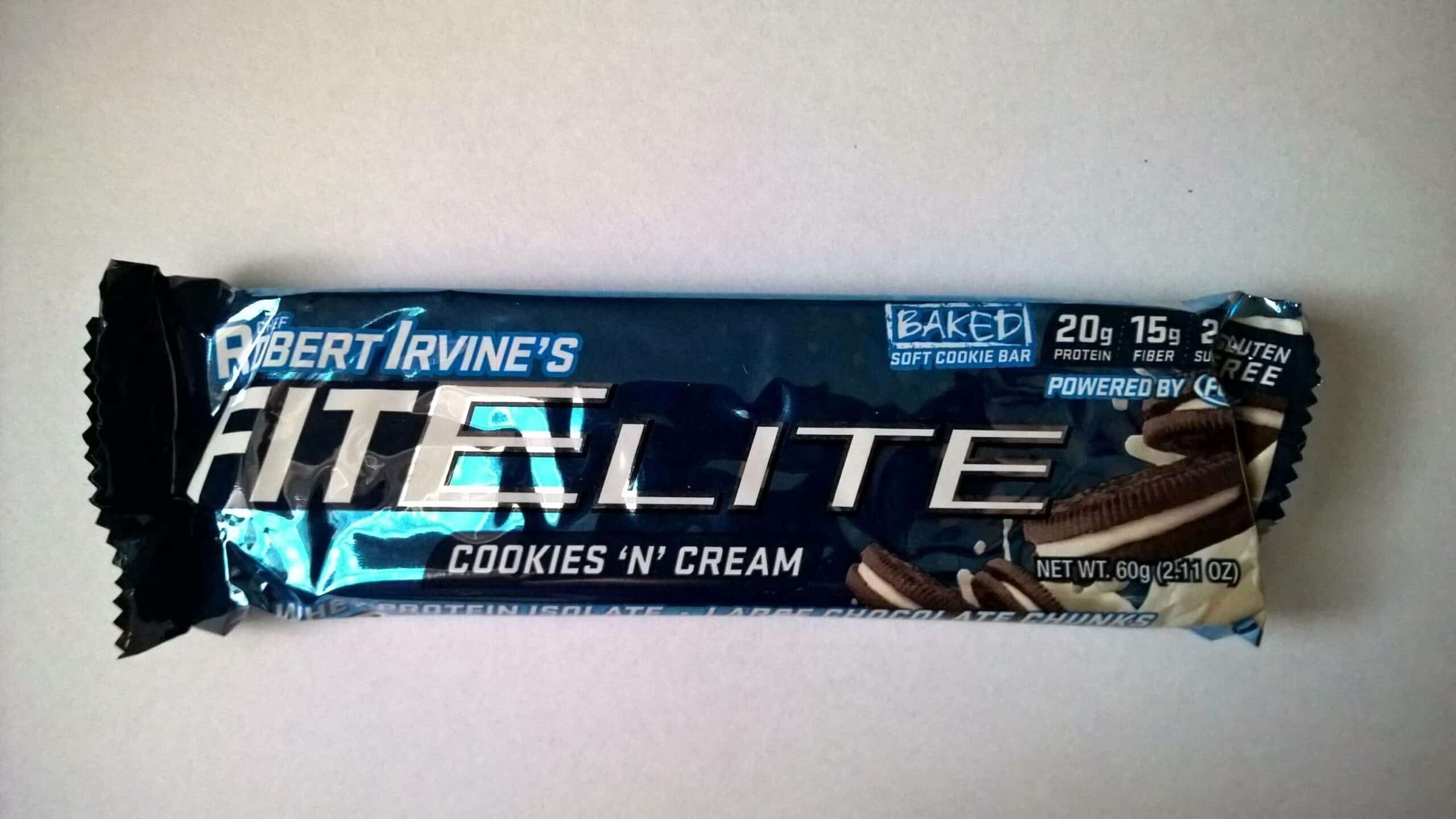 Chef Robert Irvine FortiFX Fit Elite Bar Cookies 'N' Cream