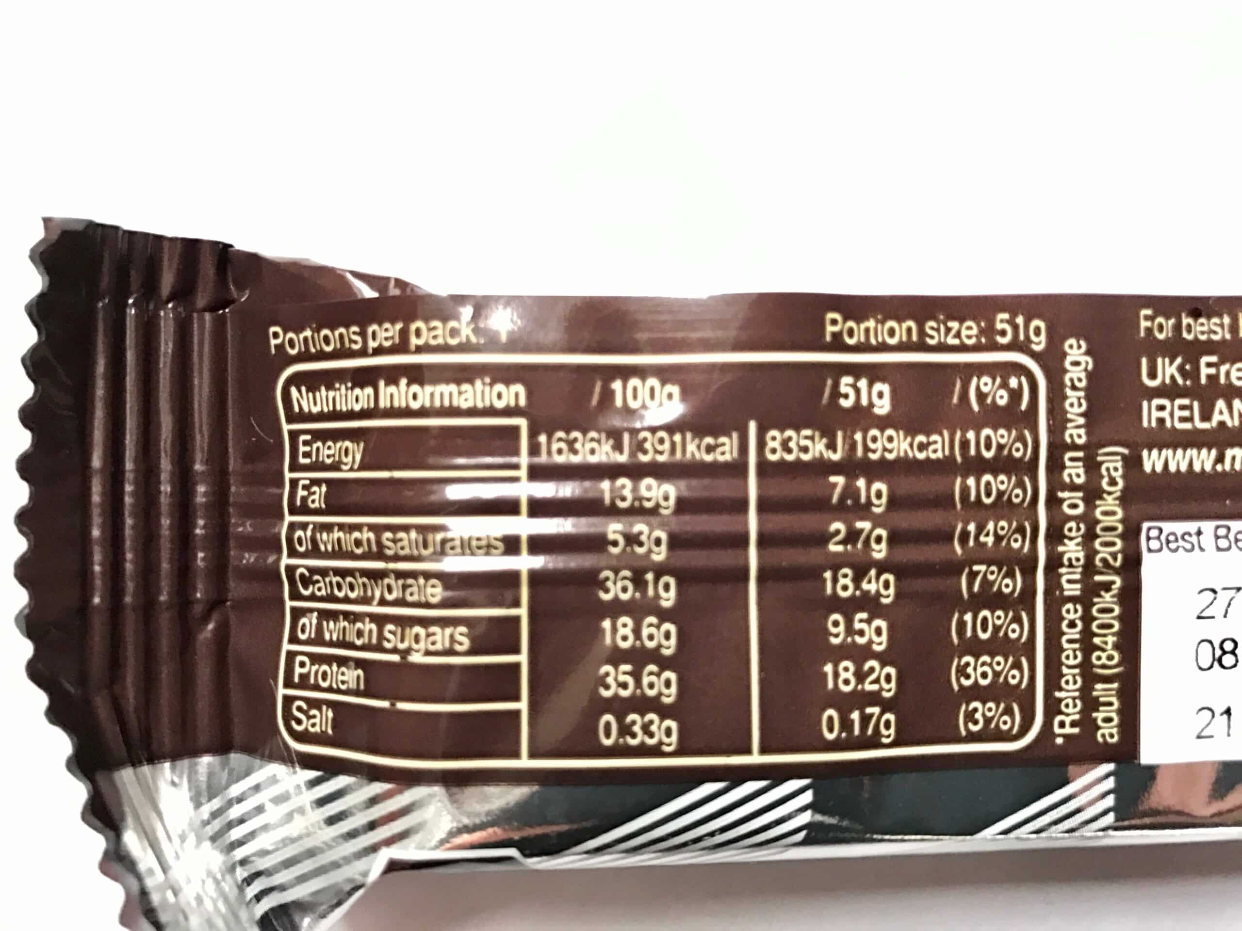 Snickers 18g Protein Eiweißriegel Nährwerte