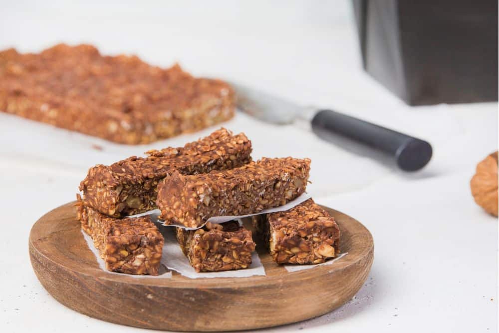 Proteinriegel als Abendessen