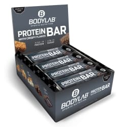Bodylab24 Crispy Protein Bar - 12x65g - Chocolate Cookie
