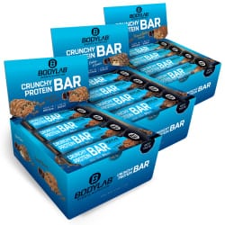 Bodylab24 3 x Crunchy Protein Bar (je 12x64g)