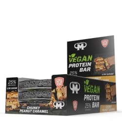 mammut Vegan Protein Bar - 12x45g - Chunky Peanut Caramel