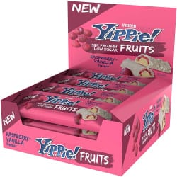 Weider YIPPIE! Bar - 12x45g - Raspberry Vanilla