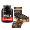 Optimum Nutrition 100% Whey Gold Standard (2273g) + Protein Bars (10x60g)
