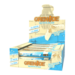 Grenade Grenade Protein Bar - 12x60g - White Chocolate Cookie