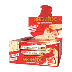 Grenade Grenade Protein Bar - 12x60g - White Chocolate Salted Peanut