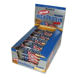 Weider 40% High Protein Bar - 24 x 50g - Erdnuss-Karamell