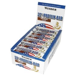 Weider 32% Protein Bar - 12 x 60g - Chocolate