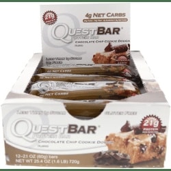 Quest Nutrition Quest Bar - 12x60g - Chocolate-Chip Cookie