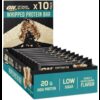 Optimum Nutrition Whipped Protein Bar - 10x60g - Peanut & Salted Caramel