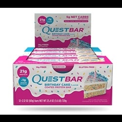 Quest Nutrition Quest Bar - 12x60g - Birthday Cake