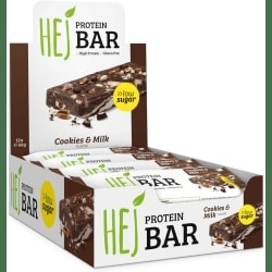 HEJ Natural HEJ Bar - 12x60g - Cookies & Milk