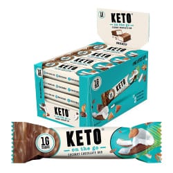 KETOFABRIK KETO on the go Riegel - 20x35g - Coconut Chocolate