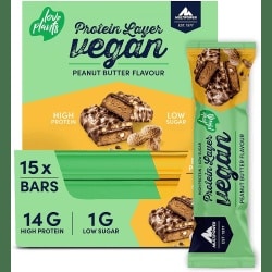 MULTIPOWER Vegan Protein Layer - 15x55g - Caramel Peanut Crunch