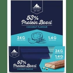 MULTIPOWER 53% Protein Boost Bar - 20x45g - Coconut