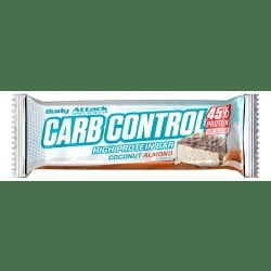 Body Attack Carb Control - 15x100g - Coconut Almond