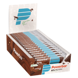 PowerBar 52% Protein Plus Bar - 20x50g - Chocolate Nut
